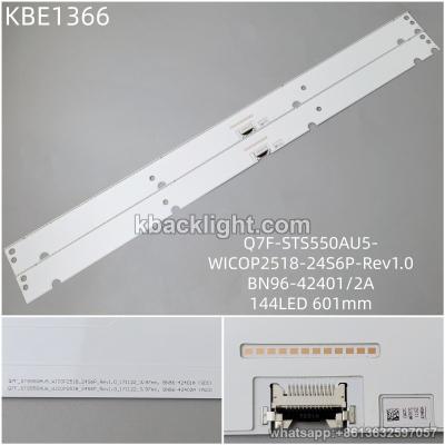 KBE1366 Q7F-STS550AU5-WICOP2518-24S6P-Rev1.0/BN96-42401/2A/144LED 601mm