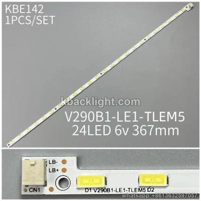 KBE142 V290B1-LE1-TLEM5/24LED 6v 367mm 1PCS/SET