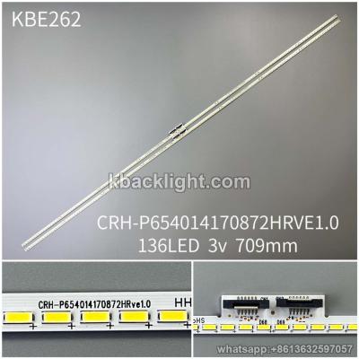 KBE262 CRH-P654014170872HRVE1.0/136LED 3v 709mm