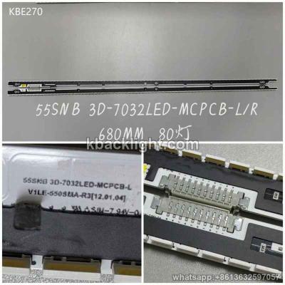 KBE270 55 3D original /55SNB 3D-7032LED-MCPCB-L/R/80LED 680mm