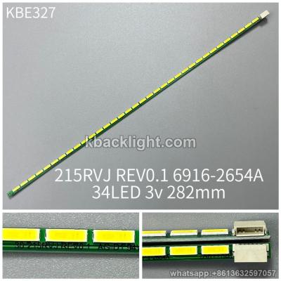 KBE327 215RVJ REV0.1 6916L-2654A/34LED 3v 282mm
