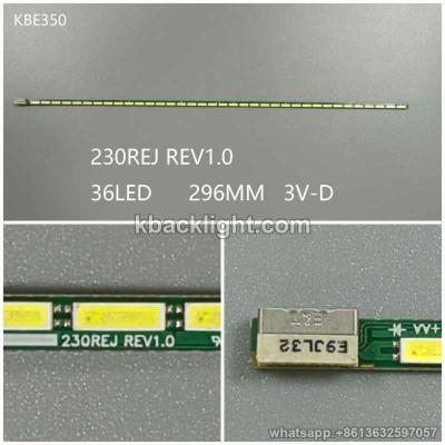 KBE350 230REJ REV1.0/36LED 3v 296mm