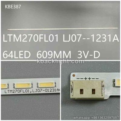 KBE387 LTM270FL01 LJ07--1231A/64LED 3v 609mm
