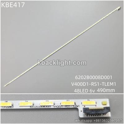 KBE417 V400D1-RS1-TLEM1/6202B0008D001/48LED 6v 490mm
