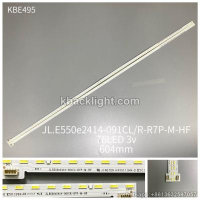 KBE495 JL.E550e2414-091CL/R-R7P-M-HF/76LED 3v 604mm