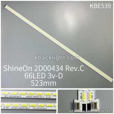 KBE539 ShineOn 2D00434 Rec.C/66LED 3v 523mm