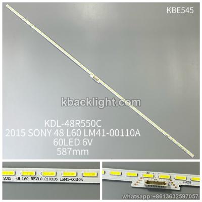 KBE545 Sony KDL-48R550C/2015 SONY 48 L60 LM41-00110A/60LED 6v 587mm 1PCS/SET