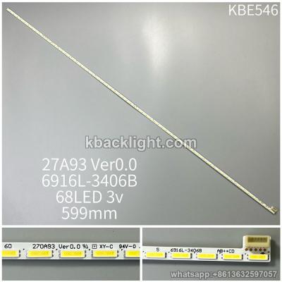 KBE546 27A93 Ver0.0 6916L-3406B/68LED3v599mm