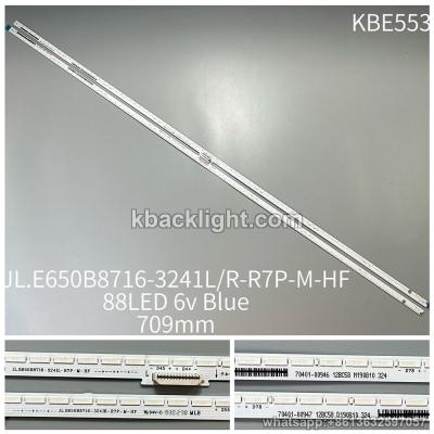 KBE553 HEGE-560-LED PCS/JL.E650B8716-3241L/R-R7P-M-HF/88LED 6v 709mm