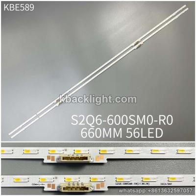 KBE589 blue & white dual color/S2Q6-600SM0-R0/60-inch 56-LED dual/56LED 660mm