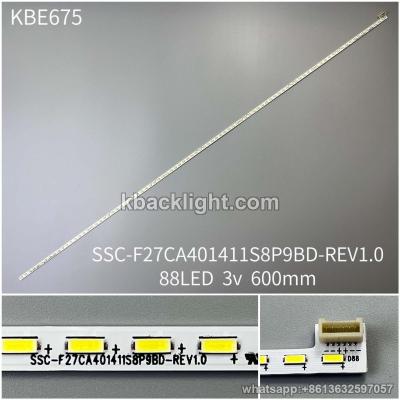 KBE675 SSC-F27CA401411S8P9BD-REV1.0/88LED 3v 600mm KBE