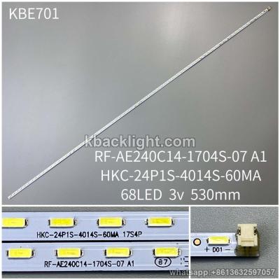 KBE701 RF-AE240C14-1704S-07 A1/HKC-24P1S-4014S-60MA/68LED 3v 530mm