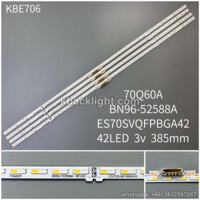 KBE706 blue & white dual color/70Q60A/BN96-52588A/ES70SVQFPBGA42/42LED 3v 385mm 4PCS/SET