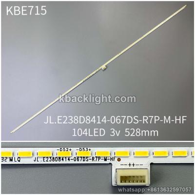 KBE715 JL.E238D8414-067DS-R7P-M-HF/104LED 3v 528mm