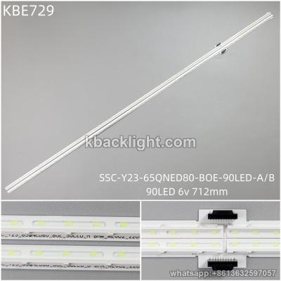 KBE729 SSC-Y23-65QNED80-BOE-90LED-A/B/90LED 6v 712mm white blue