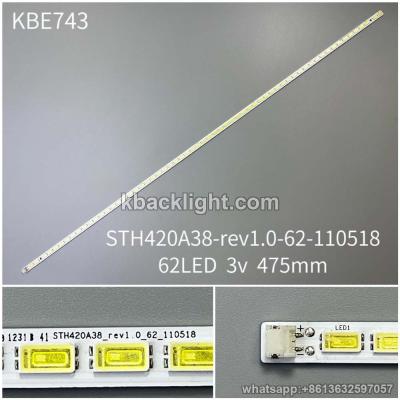 KBE743 STH420A38-rev1.0-62-110518/62LED 3v 475mm