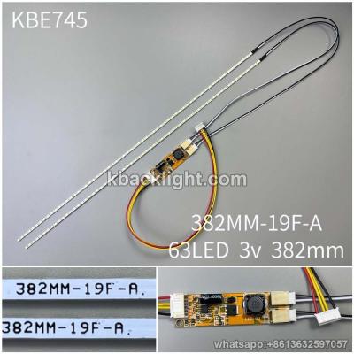 KBE745 19-inch kit 63-LED/382MM-19F-A/63LED 3v 382mm