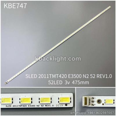KBE747 SLED 2011TMT420 E3500 N2 52 REV1.0/52LED 3v 475mm