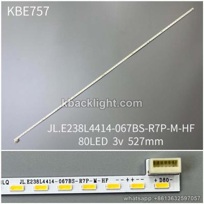 KBE757 JL.E238L4414-067BS-R7P-M-HF/80LED 3v 527mm