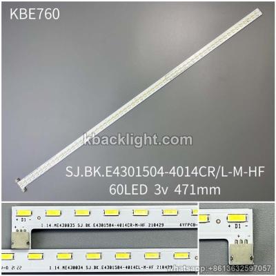 KBE760 SJ.BK.E4301504-4014CR/L-M-HF/60LED 3v 471mm