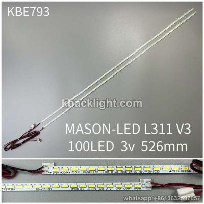 KBE793 【】MASON-LED L311-R/L V3/100LED 3v 526mm with cable