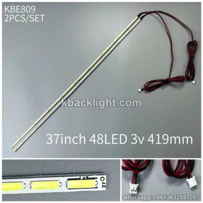KBE809 37-inch 48-LED/7020-LED PCS with cable/48LED 3V 419mm 2pcs/set