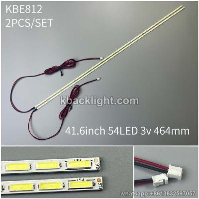 KBE812 41.6-inch 54-LED 7020-LED PCS with cable/54LED 3v 464mm 2PCS/SET