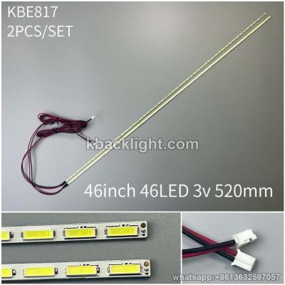 KBE817 46-inch 56-LED 7020-LED PCS with cable/46LED 3v 520mm 2PCS/SET