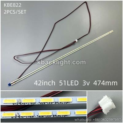 KBE822 GYD-42-inch 51-LED 7020-LED PCS with cable/51LED 3v 474mm