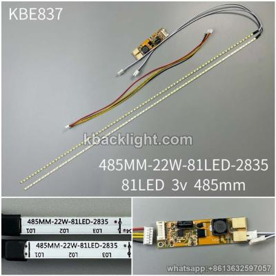 KBE837 10-3B. 22-inch 81-LED kit/485MM-22W-81LED-2835/81LED 3v 485mm