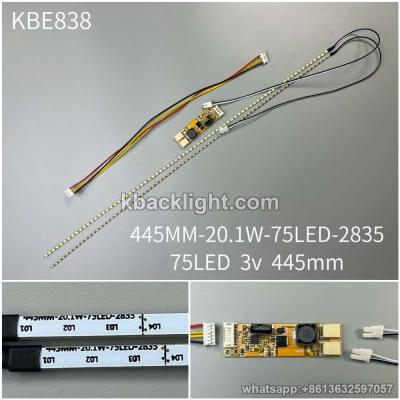 KBE838 20-inch 75-LED kit/445MM-20.1W-75LED-2835/75LED 3v 445mm