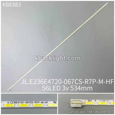 KBE883 JL.E236E4720-067CS-R7P-M-HF/56LED 3v 534mm