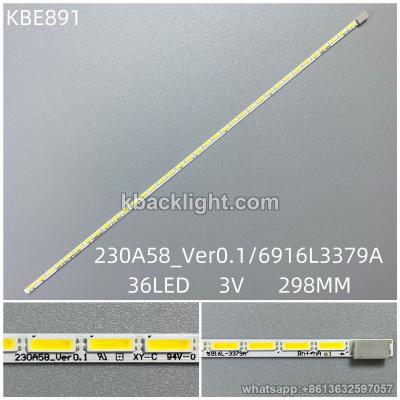 KBE891 230A58_Ver0.1/6916L3379A/36-LED 3V298MM