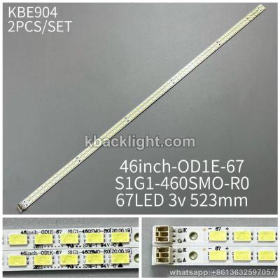 KBE904 46inch-0D1E-67/S1G1-460SMO-R0/67LED 3v 523mm