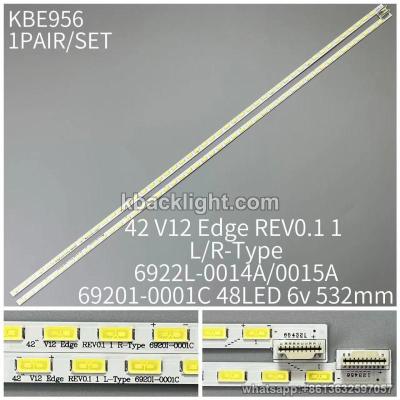 KBE956 42 V12 Edge REV0.1 1 L/R-Type/6922L-0014A/0015A/69201-0001C/48LED 6v 532mm