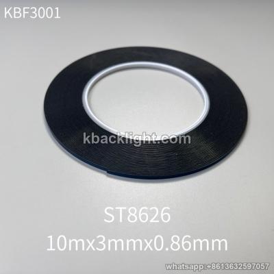 KBF3001 borderless tape ST8626/10mx3mmx0.86mm